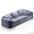 Baxter Casablanca Sofa 3D model small image 3