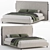River Dream Bed Collection 3D model small image 1