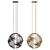 Elegant Gea Sphere Lamp Set 3D model small image 2