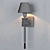 Crystal Hurricane Wall Sconce 3D model small image 2