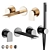 ZAZZERI Q316 Bath Mixer 3D model small image 1