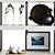 Modern Silhouette Etagere Bookshelf Stand 3D model small image 3