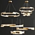 Elegant FILIPPA Chandelier Collection 3D model small image 5