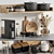 Premium Kitchen Accessories Bundle 3D model small image 1