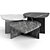 Elegant Eichholtz Naples Coffee Tables 3D model small image 1