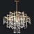 Elegant ISABEL Chandelier 3D model small image 1