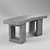 Modular Fiberglass Bench System 3D model small image 2