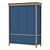 Jules Verne Three-Door Birch and Ash Wardrobe 3D model small image 1