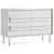 Gemini 6-Drawer Dresser in Walnut 3D model small image 2