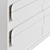 Gemini 6-Drawer Dresser in Walnut 3D model small image 4