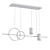  Geometric Black Kitchen Pendant Light 3D model small image 2