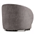 Contemporary Velar Armchair, 2015 Version 3D model small image 3