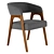 Modern Bern Chair Beige Brown 3D model small image 5