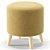 Plidi 8-Color Pouf Ottoman 3D model small image 5