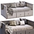 IKEA Hemnes Daybed Frame Modern 3D model small image 5