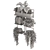 Metal Box Set 464 Plants 3D model small image 6