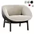 Modern Armchair in Limea Design 3D model small image 1