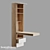 Transformer Console Desk SKANDINAVIYA 3D model small image 4