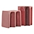 Sculptural Ceramic Coffee Table - 550x450H 3D model small image 1