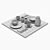 Luminarc "Sweet Impression" Dinnerware Set 3D model small image 2