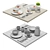 Luminarc "Sweet Impression" Dinnerware Set 3D model small image 4