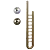 Turkish Stainless Steel Towel Warmer 3D model small image 1