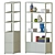 Storage Bookshelf High Modern Design 3D model small image 4