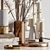 Elegant Decorative Set 36 3D model small image 3