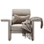 Fendi Dream Fly Armchair: Luxury Design 3D model small image 3