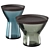 Modern Glass Coffee Table Noxx 3D model small image 2