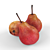 Crimson Pear Delight 3D model small image 2