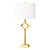 Gold Leaf LED Table Lamp 3D model small image 1