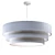 Modern Green Velvet Pendant Light 3D model small image 2