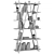 Nuvola Rossa Display Shelf 3D model small image 5