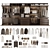 Industrial Loft Wardrobe: Modular Design 3D model small image 2