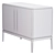 Oak Line 2-Door Cabinet 3D model small image 4