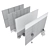 Decorative Wall Panel Set 78 3D model small image 6