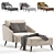 Seville Armchair | Classic Elegance 3D model small image 1