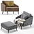 Seville Armchair | Classic Elegance 3D model small image 2
