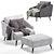 Seville Armchair | Classic Elegance 3D model small image 6