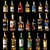 Premium Scotch & Whiskey Bottle Set 3D model small image 6