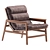 Elegant Ipanema Armchair with Textures 3D model small image 2