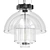 Innovative Glass Transmission Light Sculpture 3D model small image 1