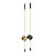 Cylindrical LED Wall Light Fixture 3D model small image 1