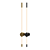 Cylindrical LED Wall Light Fixture 3D model small image 2