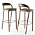 Artisan Neva Light Bar Chair 3D model small image 1