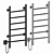Electric Towel Warmer DMT 109-6 3D model small image 3