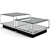 Modern Eichholtz Concordia Coffee Table Set 3D model small image 5