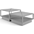 Modern Eichholtz Concordia Coffee Table Set 3D model small image 6