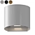  Sleek Metal Sconce Trio 3D model small image 5